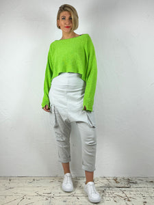 Cropped Boxy Knitted Jumper '3720701' 5 Colours
