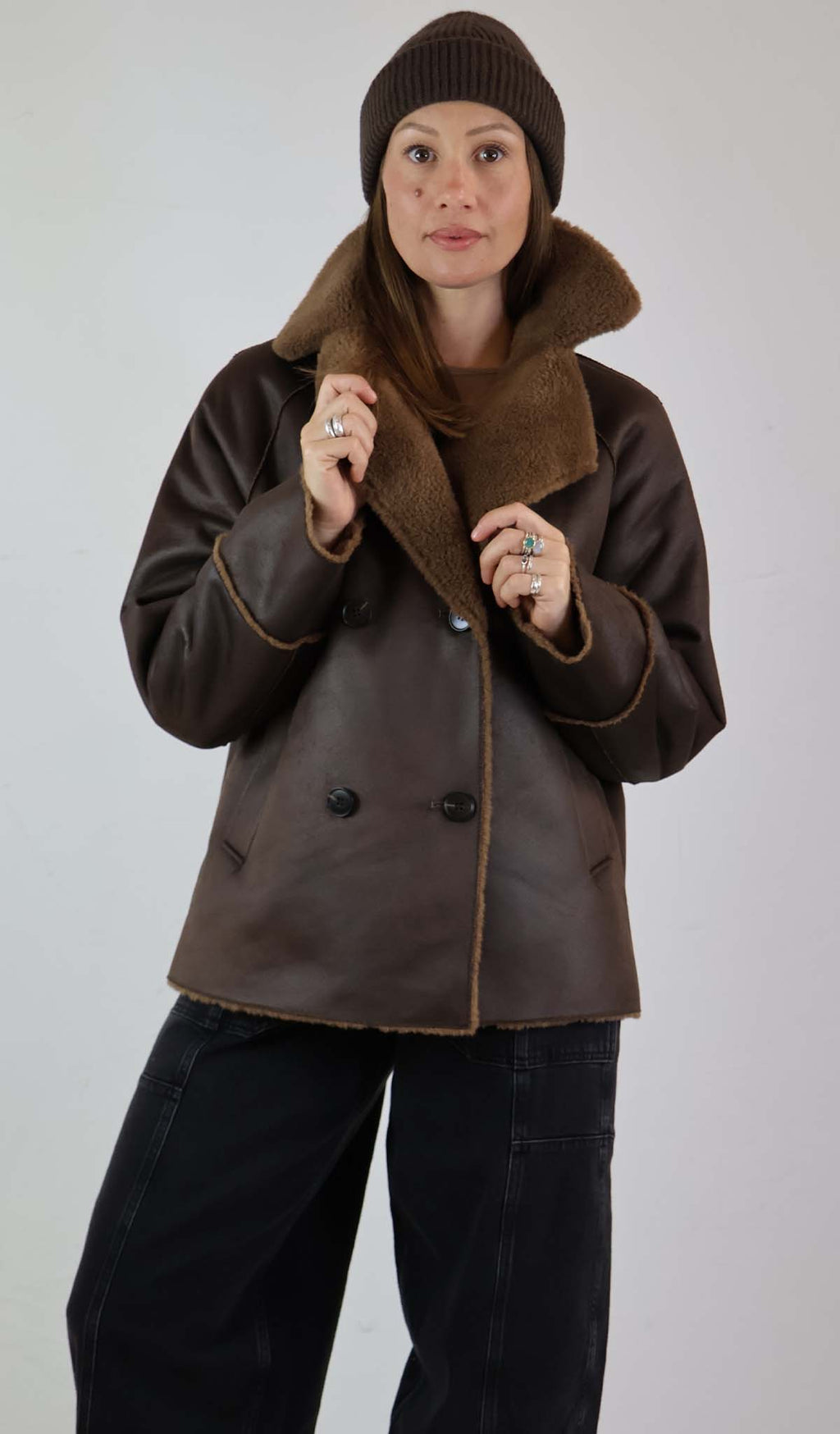 ジャケット・アウター ASKKY/GRUNGE OFFICER JACKET//RIBBON COAT Jonah Jacquard Jacket in Black | RIXO ⋆
