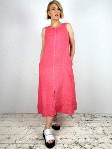 'Owo' Linen Dress 2 Colours
