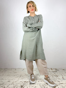 'Ede' Linen Tunic Dress 2 Colours