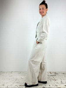 'Anasy' Organic Cotton Blend Trousers