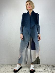 Wide Linen Sogo Trousers - Cristal Blue