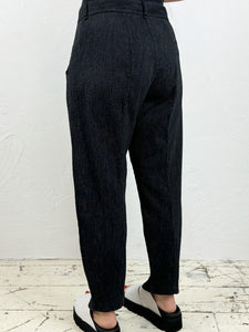 Smart Casual Pinstriped Trousers