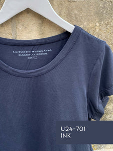 Pointy Hem T-Shirt '701'