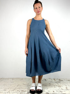 Pinstripe Linen Dress-430