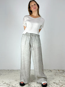 'Billow' Linen Slacks Trousers 2 Colours