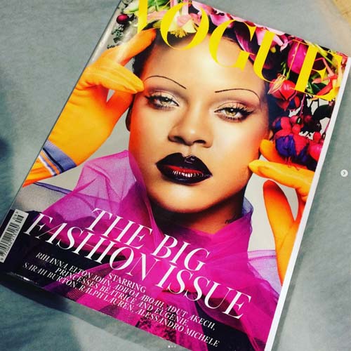 As seen in Vogue, The Big Fashion Issue