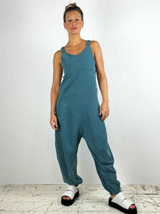 Strappy Slouchy Jumpsuit Green or Black '230'