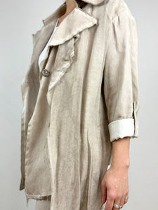 Soft Twill Cotton Blend Jacket