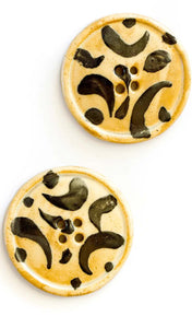 Handmade African Print Sewing Button L330