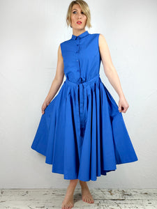 Blue Cotton Dress