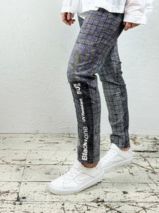 Black Print Trousers '3440105'