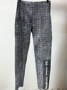 Black Print Trousers '3440105'