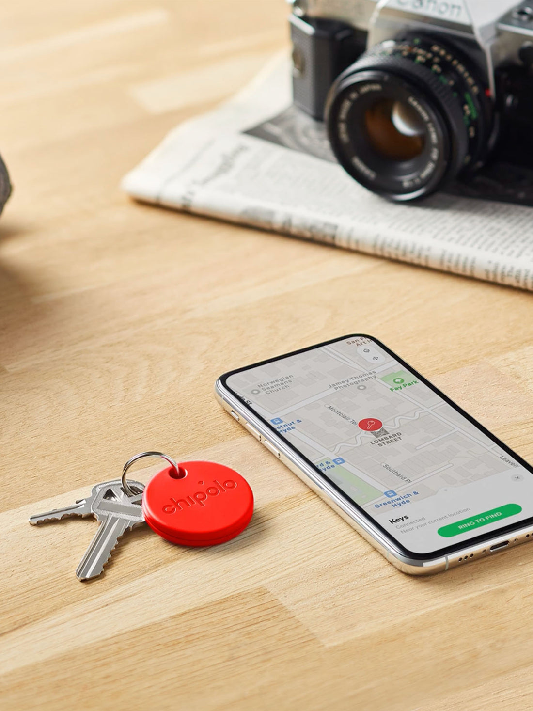 Chipolo ONE - Key Finder - RED