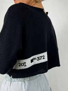 Ultra- Cropped Jumper With Print '3720707'