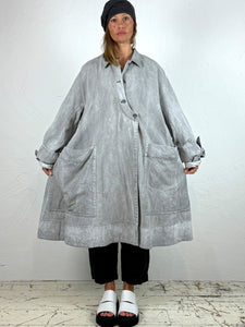 Oversized Denim Coat in 110 Light Jeans