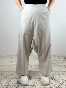Super High Waisted Drop Crotch Trousers '3390103'