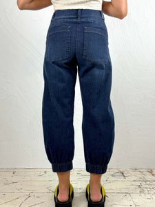 High Waisted Barrel Leg Denim Jeans '100'