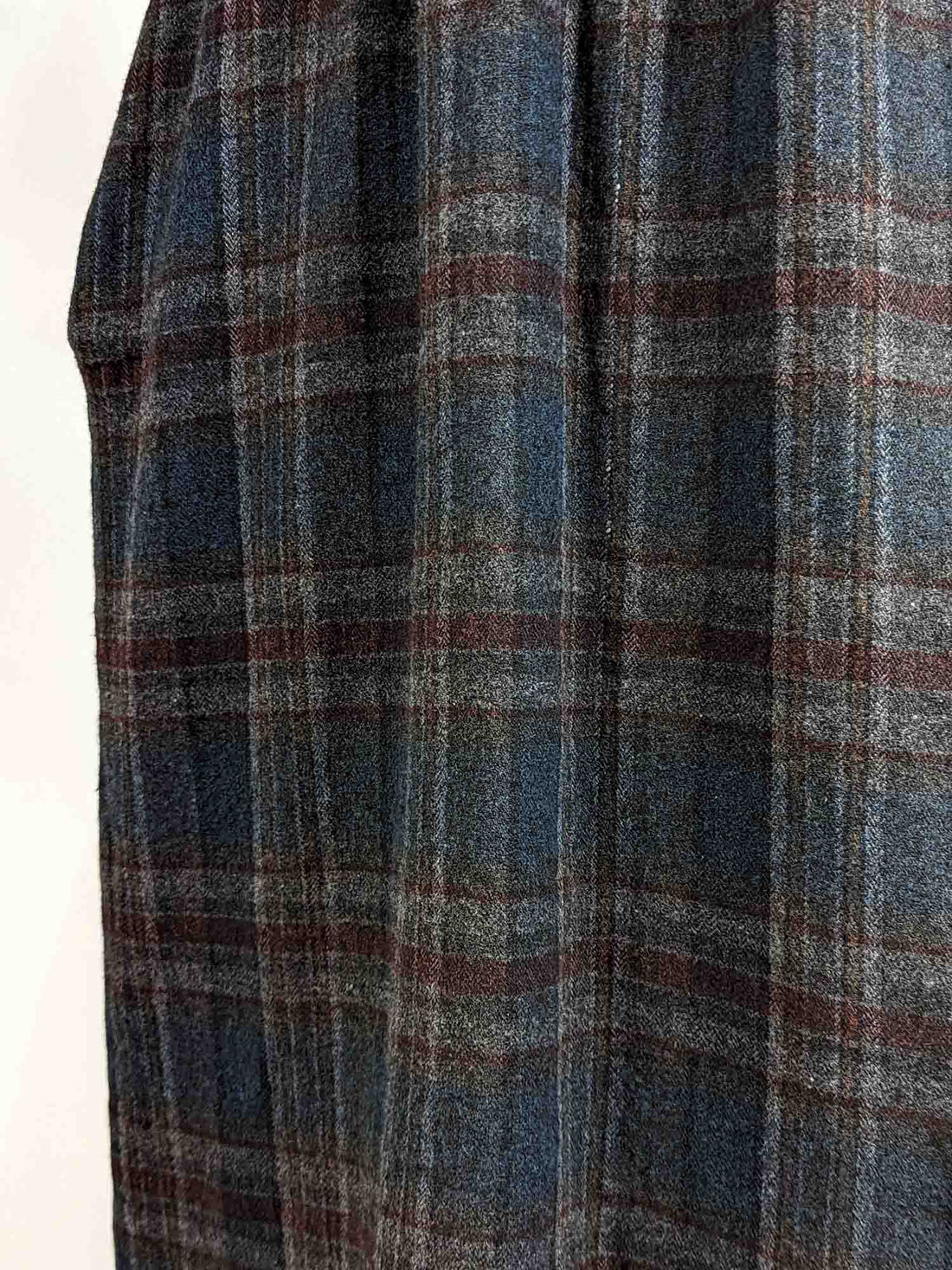 Amici Palazzo Plaid Cotton Trousers - CHECK