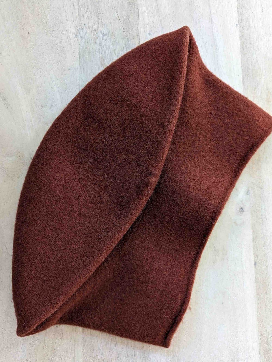 KOPKA Roll Up Woollen Beret - RUST