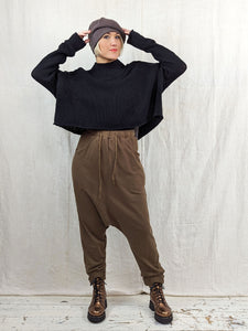 Rundholz 3250101 Drop Crotch Trousers - BRONZE Blue Woman