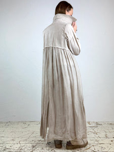 Long Sleeveless Cotton Cardigan/Jacket