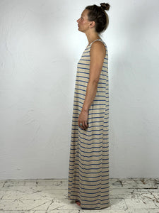 Long Striped Egg Dress in 2 Colours