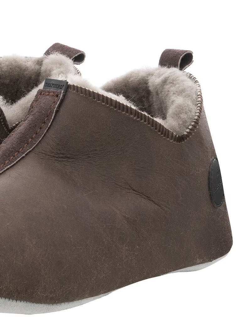 Sheepskin Slippers - Stone Oiled Antique