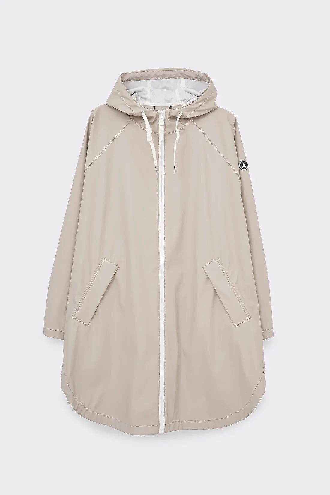 TANTA SKY PONCHO - WATERPROOF RAIN MAC - STONE