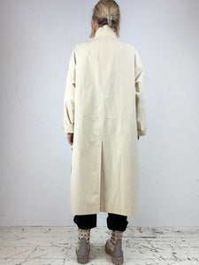 Lightweight Straight Cotton Trench