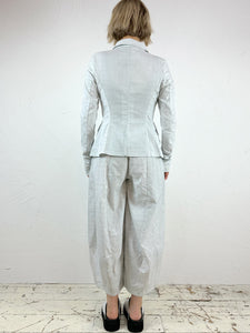 Grey Print Trousers '3440110'