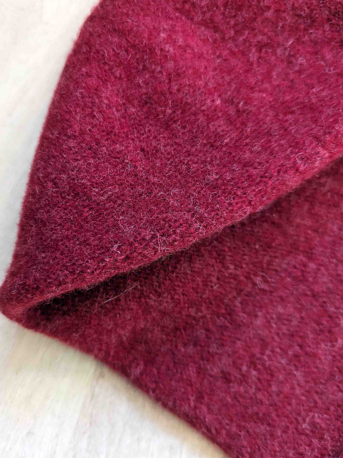 KOPKA Roll Up Woollen Beret - RUBY MIX