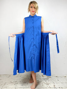 Blue Cotton Dress