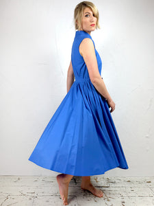 Blue Cotton Dress