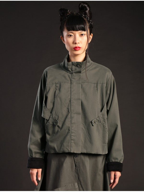 Lurdes Bergada 205 Hooded Jacket - IRON