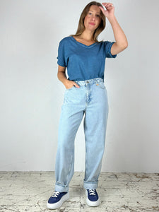 'Mandy' Light Blue Midrise Jeans