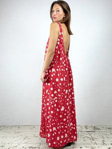 Backless Linen Chelsea Dress