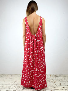 Backless Linen Chelsea Dress