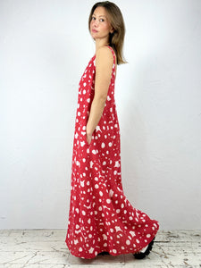 Backless Linen Chelsea Dress